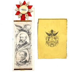 B. Harrison & L.P. Morton 1888 Complete Jugate Campaign