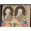 Image 2 : B. Harrison 1888 Campaign Jugate Textile - Three Pieces