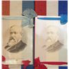 Image 9 : Benjamin Harrison 1888 Celluloid Portrait Ribbons and