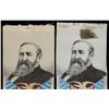 Image 8 : Benjamin Harrison 1888 Six Stevengraph Portrait