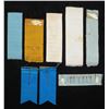 Image 4 : Benjamin Harrison Eight 1888 Text-Only Campaign Ribbons