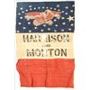 Image 1 : B. Harrison & L.P. Morton 1892 Linen Banner