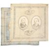 Image 1 : B. Harrison & W. Reid Two 1892 Jugate Bandanas