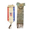 Image 1 : Two 1892 Republican National Convention Ribbons.