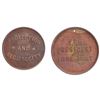 Image 7 : B Harrison & W. Reid 1892Columbus Landing Medal &