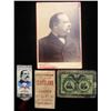 Image 2 : Grover Cleveland 1892 Campaign RIbbon & Others.