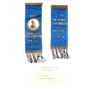Image 1 : Levi P. Morton Two 1896 Presidential Campaign Ribbons