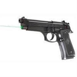 Beretta SPEC0591A 92FS 92FS LM Green Laser SA/DA 9mm 4.9" 15+1 Plastic Grip Blk .082442734897