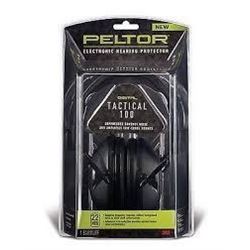 3M Peltor 92493 Tactical 100 Earmuffs NRR 22 dB Battery Operated Black .051141394237