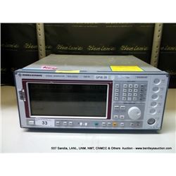 ROHDE & SCHWARZ SME06 SIGNAL GENERATOR 5KHZ-6.0GHZ (PS) 71611-S882365