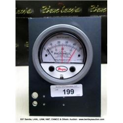 DWYER 3000-DAVC PHOTOHELIC GAUGE