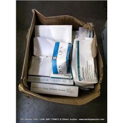 BOX: ASSORTED OPUS MANUALS