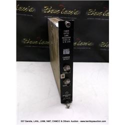 EG & G HE-O-1R FIBER OPTIC LINK RECEIVER PLUG-IN
