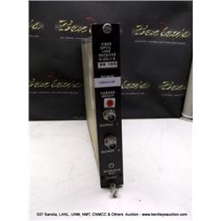 EG & G HE-O-1R FIBER OPTIC LINK RECEIVER PLUG-IN
