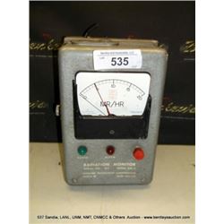 EBERLINE RM-2 RADIATION MONITOR