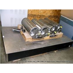 NRC OPTICAL TABLE W/ LEGS E-032 E-037 E-038 E-039 (PS) E-040