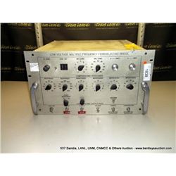 LOW VOLTAGE MULTIPLE FREQUENCY BRIDGE