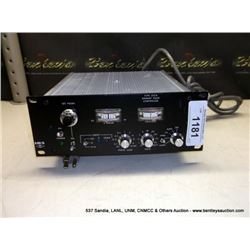 MKS TYPE 252 EXHAUST VALVE CONTROL