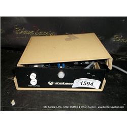 UNIPHASE 1202-1 LASER POWER SUPPLY (PS) 48189
