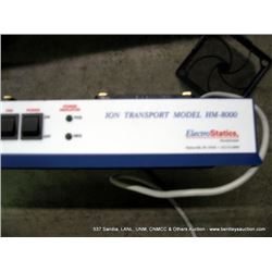 ELECTRO STATICS HM-8000 ION TRANSPORT