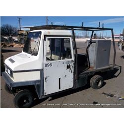 CUSHMAN 898459A GAS INDUSTRIAL TRUCK ~ 13,587 MILE VIN: 1CUNH2221RL002862, 22HP, 4W FULL TON, 2507 H