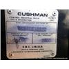 Image 2 : CUSHMAN 898459-8820 GAS INDUSTRIAL TRUCK ~ ??? MIL 23,693, VIN: 1CUNH2224JL014573, OVERHEAD RACK, 24