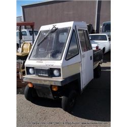 CUSHMAN 898452-8210 INDUSTRIAL TRUCK ~ 16,609 MILE GAS TITLE # 3 KEYS 6784