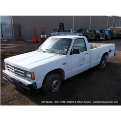 1985 CHEVROLET S-10 PICKUP ~ 86,855 MILES VIN: 1GCCS14B0F2185866, RWD, V6, 2.8L, TITLE # 09020034A10