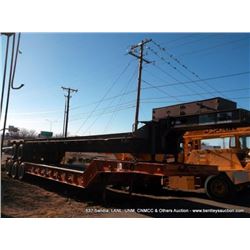 M-270 48' DUAL AXLE FLATBED TRAILER S/N 8779 TITLE # 08353034A109115 4312