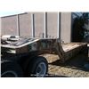Image 1 : M870 48" TRIPLE AXLE PULLAWAY TRAILER FSN# 2330081377, S/N 504978, 40 TON CAPACITY NO TITLE 4308