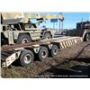 Image 2 : M870 48" TRIPLE AXLE PULLAWAY TRAILER FSN# 2330081377, S/N 504978, 40 TON CAPACITY NO TITLE 4308