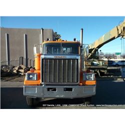1985 GMC GENERAL TRUCK TRACTOR ~ 153,504 MILES VIN: 1GDT9F4C0FV609672, DUAL AXLE RUNS TITLE # 080371