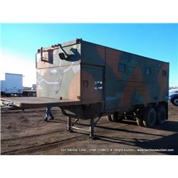 24' DUAL AXLE BOX TRAILER S/N S-5-664 NO TITLE 4283