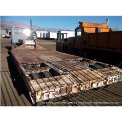 1953 PRES M172 32' DUAL AXLE TRAILER VIN: 4313 TITLE # 07339134A164398 6656