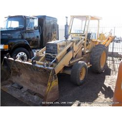 FORD 555B FRONT END LOADER W/ BACKHOE ~ 5,686 MILE RUNS 57