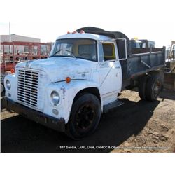 1967 INTERNATIONAL 1600 LOADSTAR DUMP TRUCK ~ 20,2 VIN: 416060H686571, RUNS, NO BRAKES, MILEAGE SHOW