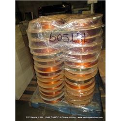 PALLET: WIRE 605 LBS (SPOOLS)