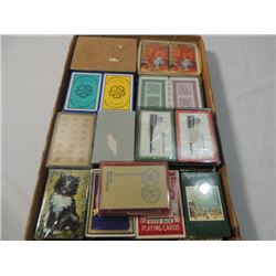 JACKPOT BOX FULL VINTAGE POKER PLAYING CARDS ADVER