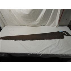 ANTIQUE CARPENTERS SAW LARGE 54" G H BISHOP