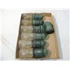 Image 1 : LOT 13 GLASS INSULATORS ELECTRIC HEMRINGRAY MORE