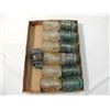Image 1 : LOT 13 GLASS INSULATORS ELECTRIC HEMRINGRAY MORE