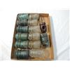 Image 1 : LOT 13 GLASS INSULATORS ELECTRIC HEMRINGRAY MORE