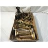 Image 1 : JACKPOT BOX BRASS CANDLESTICKS VASES MORE