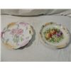 Image 1 : PAIR HAND PAINTED GERMAN LIMOGE PLATES