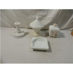 WESTMORELAND MILK GLASS ANTIQUE LOT RARE!!