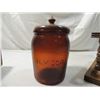 Image 2 : ANTIQUE VINTAGE PIPE RACK TOBACCO HOLDER JAR