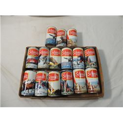 LOT 15 SCHMIDT SCENIC COLLECTIBLE BEER CANS