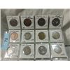Image 2 : 20 COIN LOT FOREIGN DENMARK FRANCE SWISS CANADA