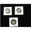 Image 1 : 3 V NICKELS 1892 1894 1905