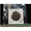 Image 1 : 1847 LARGE CENT PENNY GOOD CONDITION